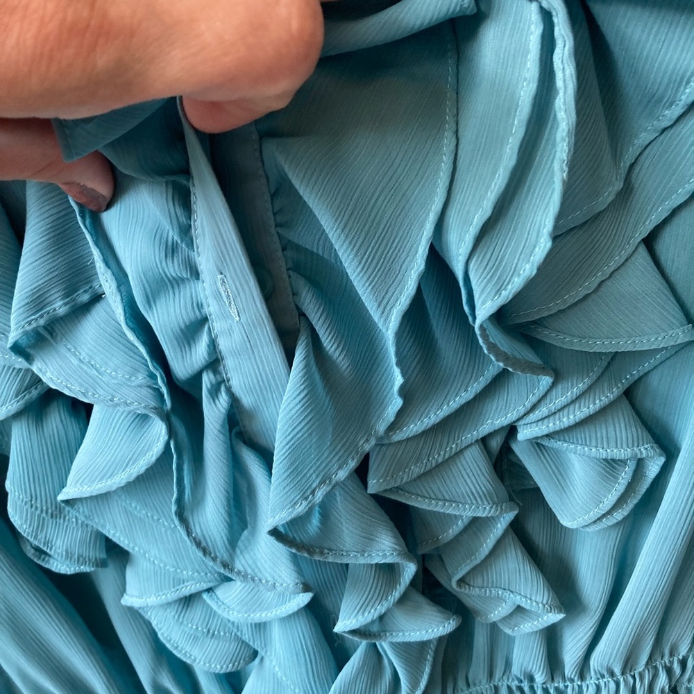 The Limited Ruffle Button Blouse - Picture 4 of 13